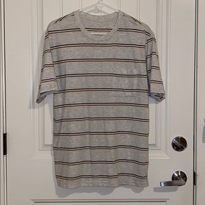 J. Crew Striped Pocket T-shirt